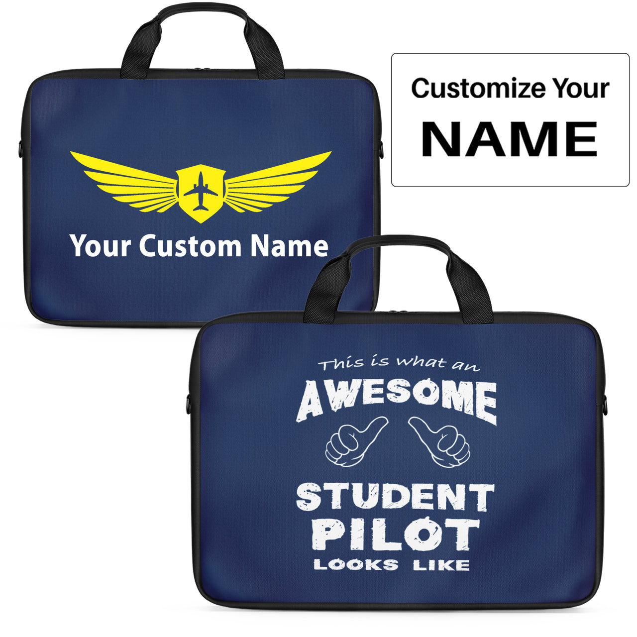Student Pilot Designed Laptop & Tablet Bags