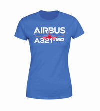 Thumbnail for Amazing Airbus A321neo Designed Women T-Shirts