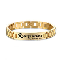 Thumbnail for Kenya Airways Designed Stainless Steel Chain Bracelets