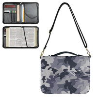 Thumbnail for Military Camouflage Army Gray Designed PU Accessories Bags Strap Style