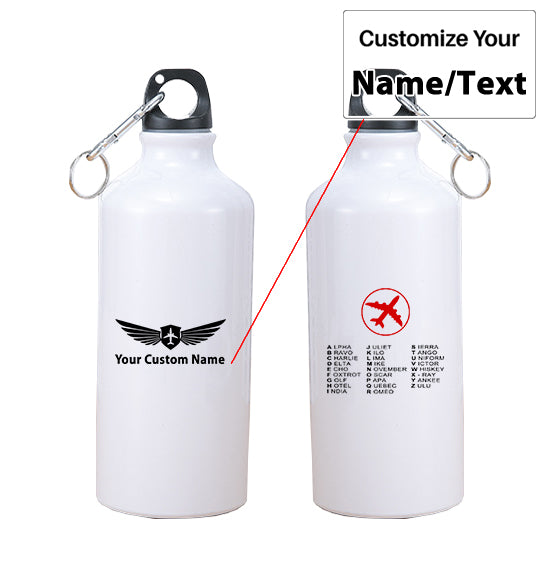 Aviation Alphabet 2 Designed Thermoses