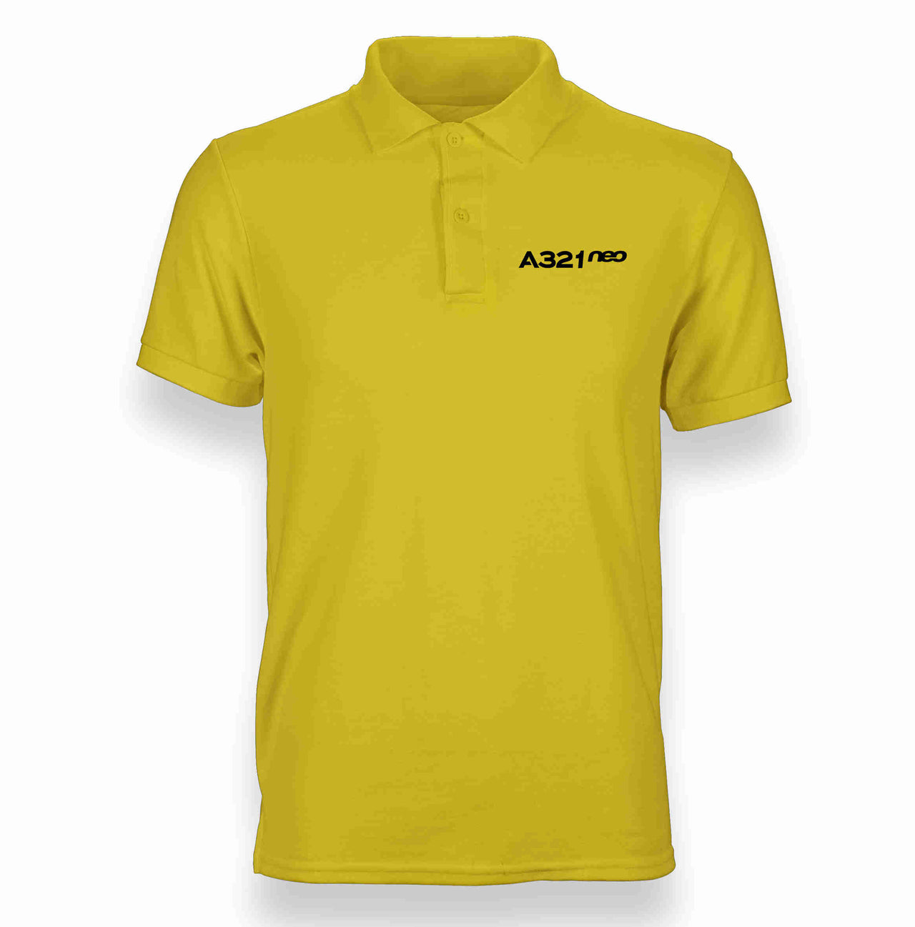 A321neo & Text Designed "WOMEN" Polo T-Shirts