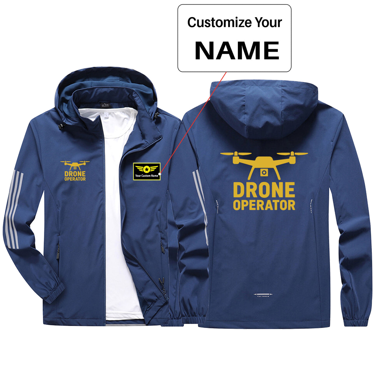 Drone Operator Design Sport & Running Jackets
