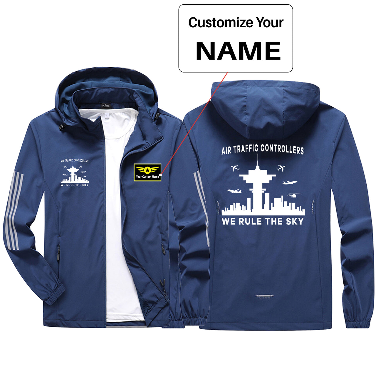 Air Traffic Controllers - We Rule The Sky Sport & Running Jackets