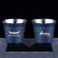 Thumbnail for EuroAtlantic Airways Double Wall Stainless Steel Coffee Mugs