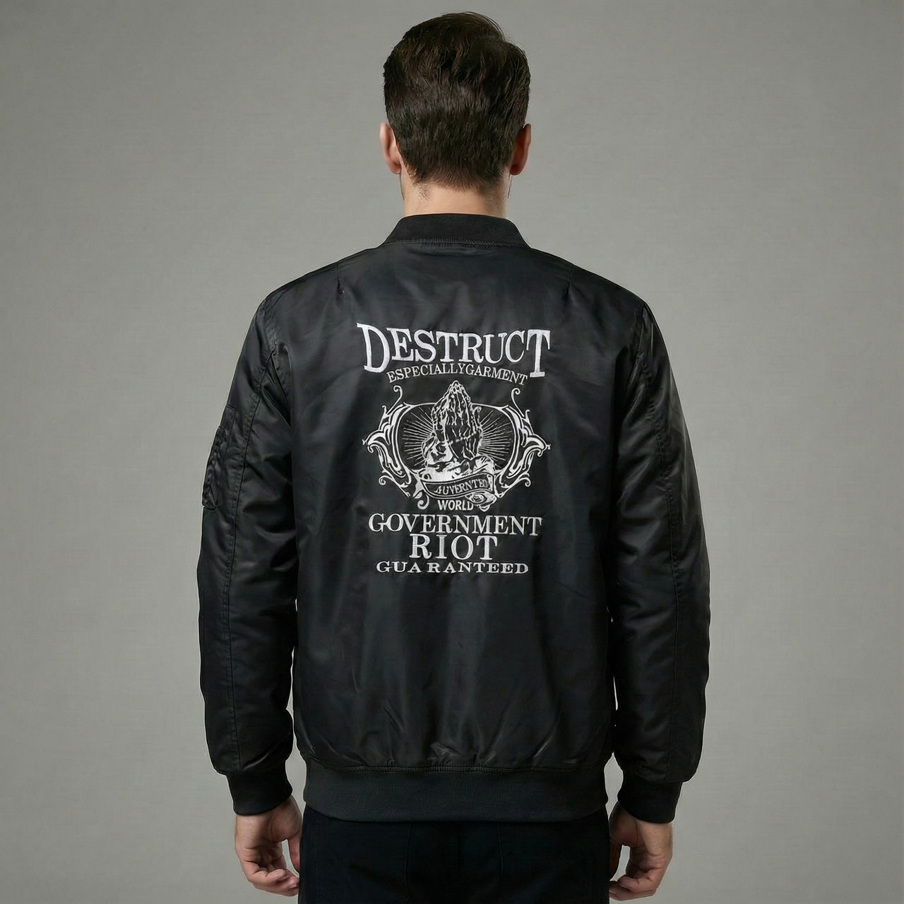 Government Riot Designed Pilot Bomber Jackets