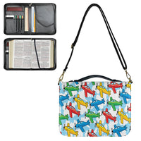 Thumbnail for Funny Airplanes Designed PU Accessories Bags Strap Style