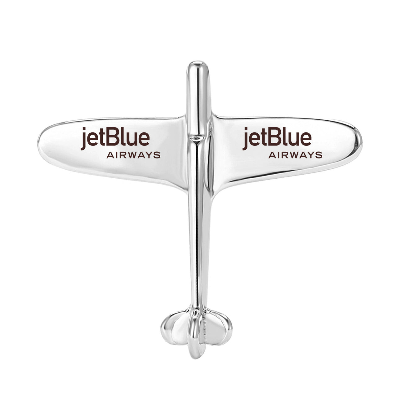 jetBlue Airways Airlines Designed Airplane Shape Brooches