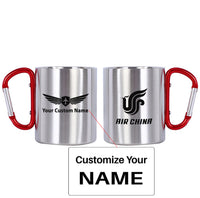 Thumbnail for Air China Airlines Designed Stainless Steel Outdoors Mugs