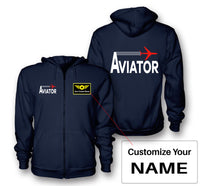 Thumbnail for Aviator Designed Zipped Hoodies