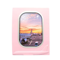 Thumbnail for Airport Photo During Sunset Designed Airplane Window Photo Frame
