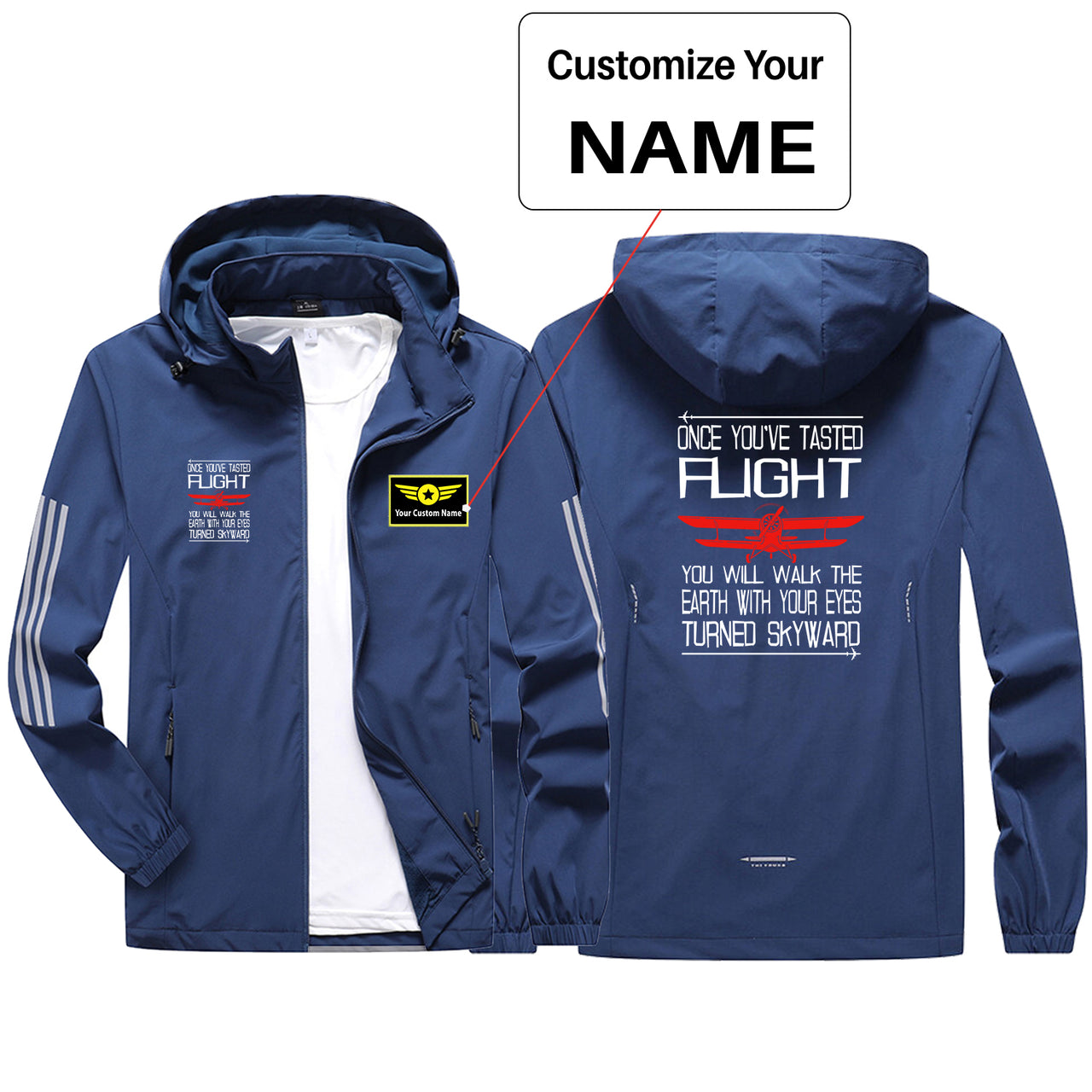 Once You've Tasted Flight Sport & Running Jackets