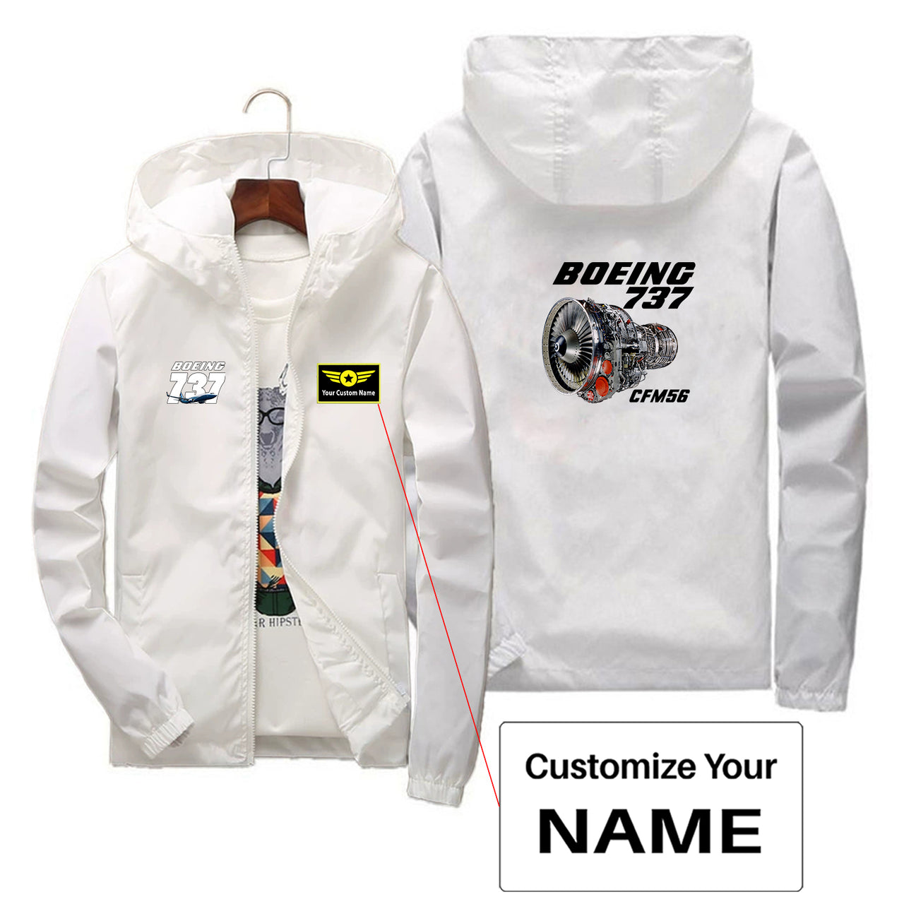 Pilot flight jacket from Aviation Shop