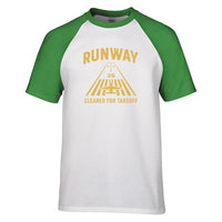 Thumbnail for Cleared For Takeoff Designed Raglan T-Shirts