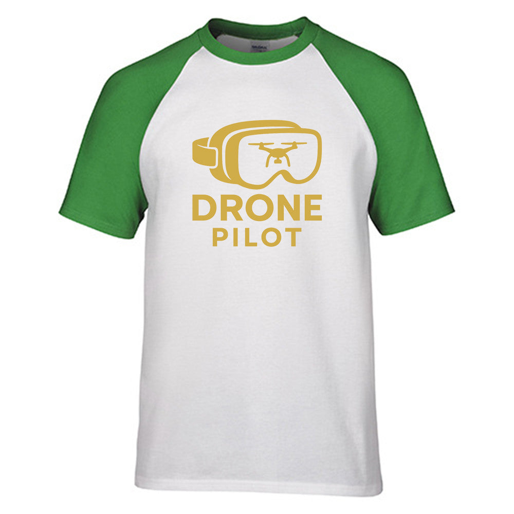 Googles & Drone Pilot Designed Raglan T-Shirts