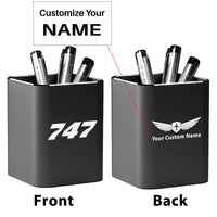 Thumbnail for 747 Flat Text Designed Aluminium Alloy Pen Holders