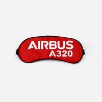 Thumbnail for Airbus A320 & Text Designed Sleep Masks