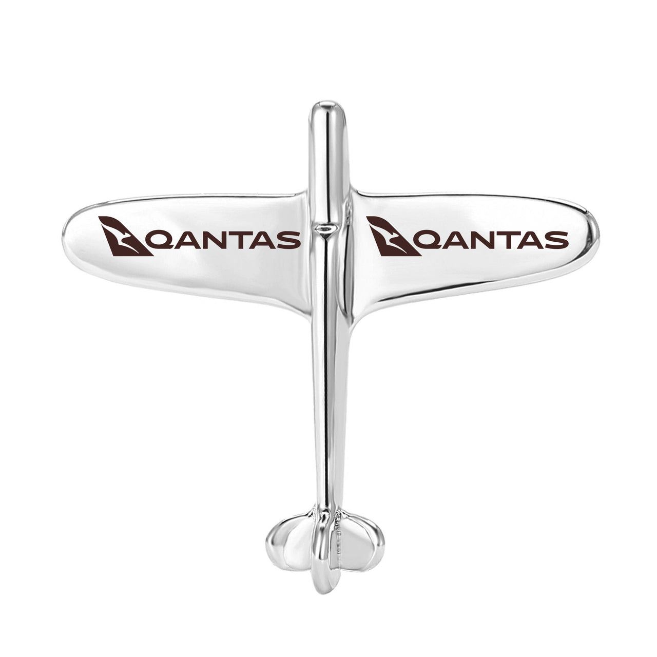 Qantas Airways Airlines Designed Airplane Shape Brooches
