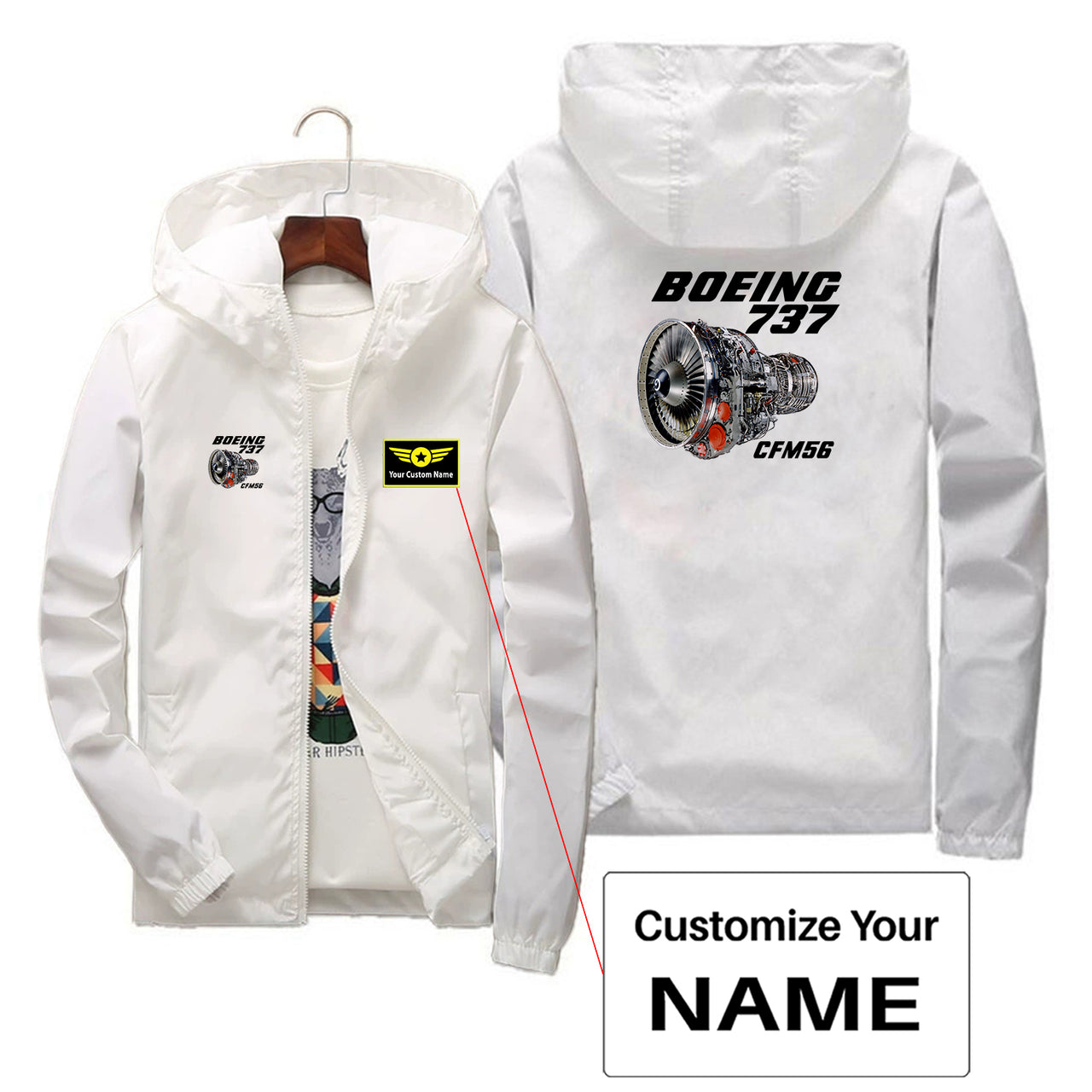 Pilot flight jacket from Aviation Shop