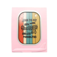Thumbnail for Colourful Born To Fly Designed Airplane Window Photo Frame