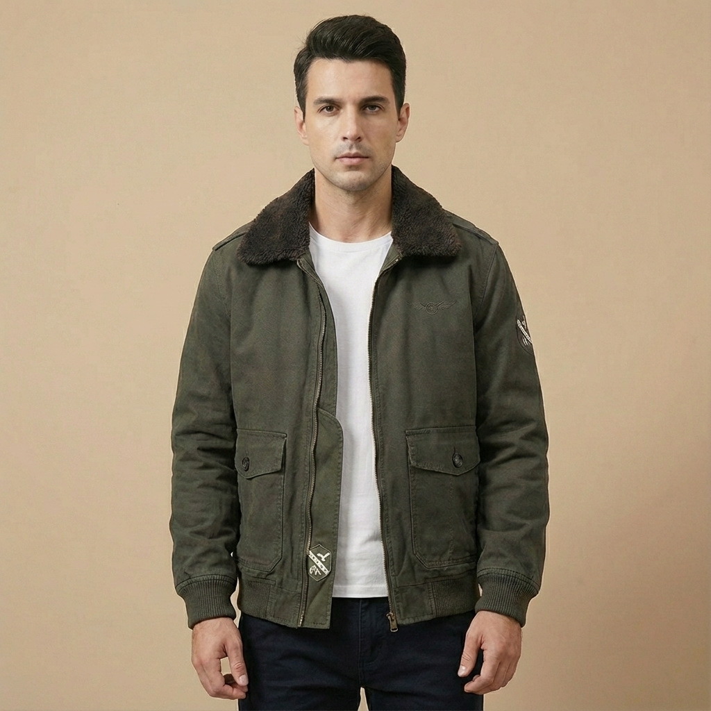 Fighter Pilot Themed Super Soft Bomber Jackets