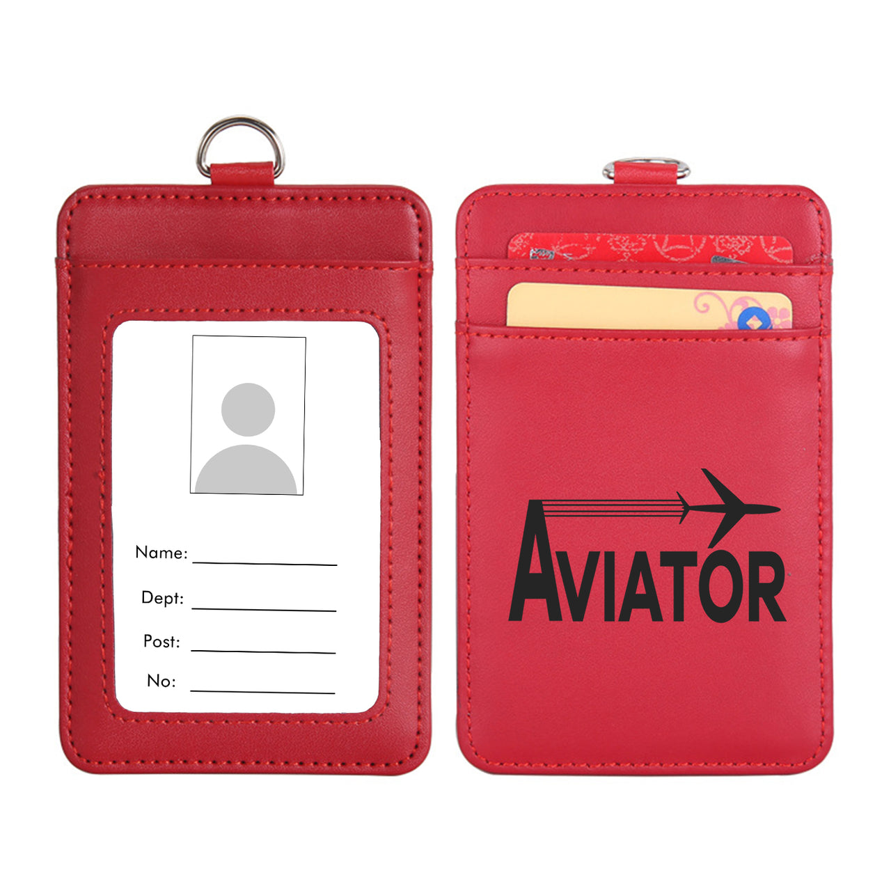 Aviator Designed ID Card Holder