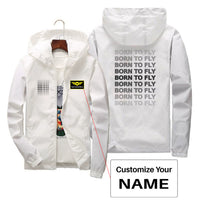 Thumbnail for Born To Fly Opacity Designed Thin Windbreaker Jackets