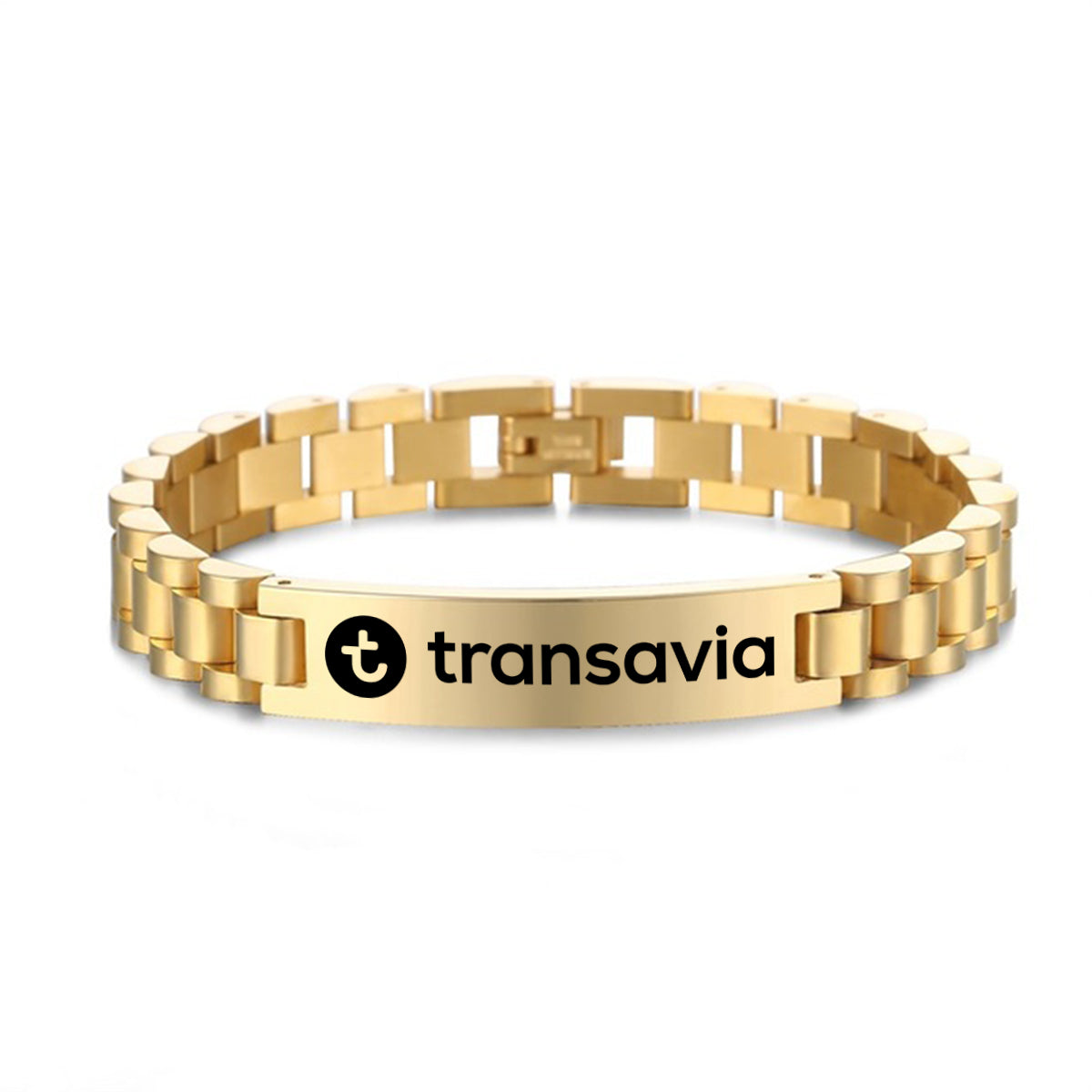 Transavia France Airlines Designed Stainless Steel Chain Bracelets