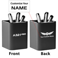 Thumbnail for A321neo & Text Designed Aluminium Alloy Pen Holders