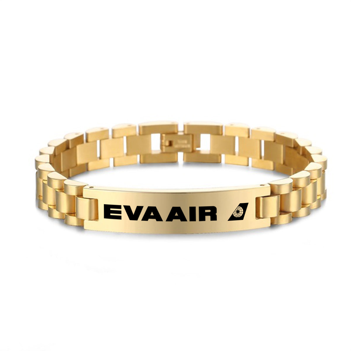 EVA Air Airlines Designed Stainless Steel Chain Bracelets