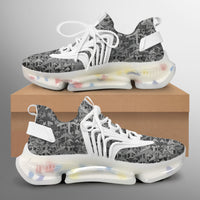 Thumbnail for Dark Coloured Airplanes Designed Fashion Running Shoes