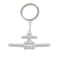 Thumbnail for Boeing 737 Silhouette Designed Hollow Key Chains