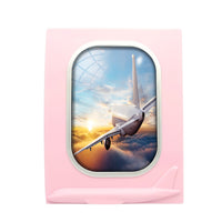 Thumbnail for Airliner Jet Cruising over Clouds Designed Airplane Window Photo Frame