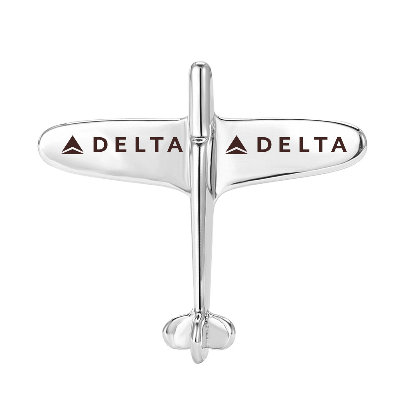 Delta Air Lines Designed Airplane Shape Brooches