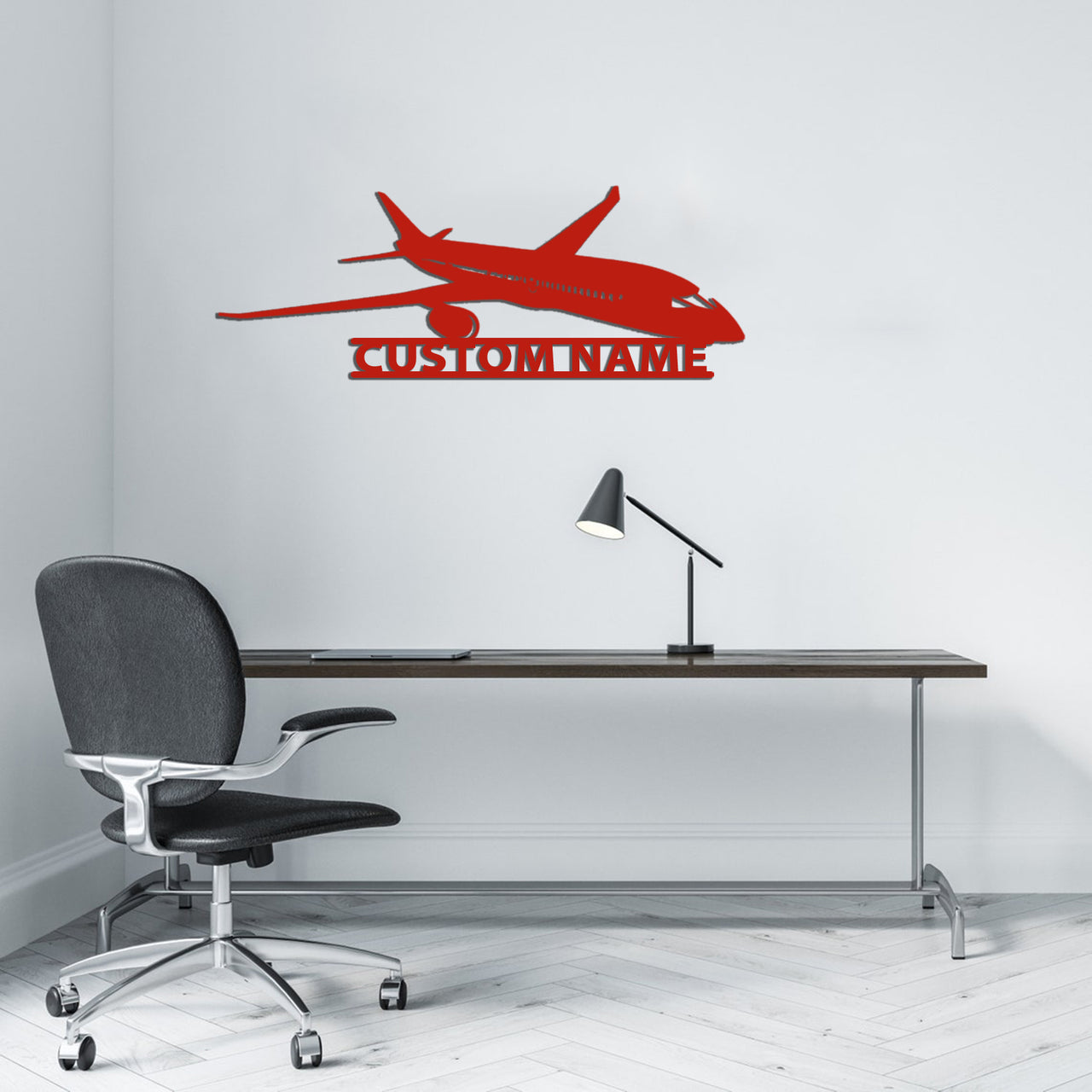 Boeing 787 Designed Wall Stickers Designed Wall Metal Signs