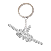 Thumbnail for Sukhoi Superjet 100 Silhouette Designed Hollow Key Chains