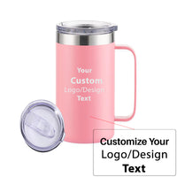 Thumbnail for Custom Design Image Logo Designed Stainless Steel Beer Mugs