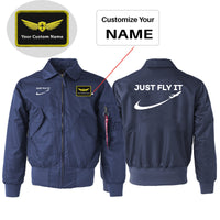 Thumbnail for Just Fly It 2 Designed Embroidered Patch Attachable Jackets