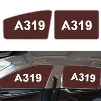 Thumbnail for A319 Flat Text Designed Car Sun Shade (Side window)