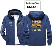 Thumbnail for Retro Piper PA-46 Design Sport & Running Jackets