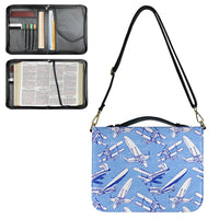 Thumbnail for Retro & Vintage Airplanes 2 Designed PU Accessories Bags Strap Style