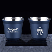 Thumbnail for Boeing 717 & Plane Designed Double Wall Stainless Steel Coffee Mugs