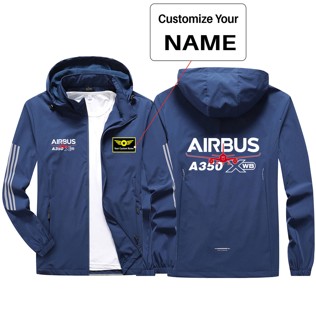 Amazing Airbus A350 XWB Sport & Running Jackets