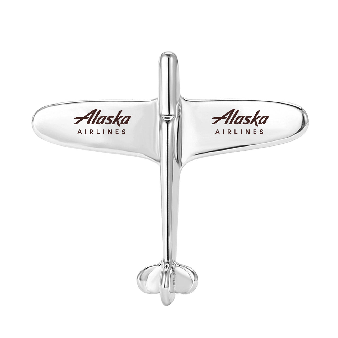 Alaska Airlines Designed Airplane Shape Brooches