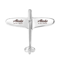 Thumbnail for Alaska Airlines Designed Airplane Shape Brooches