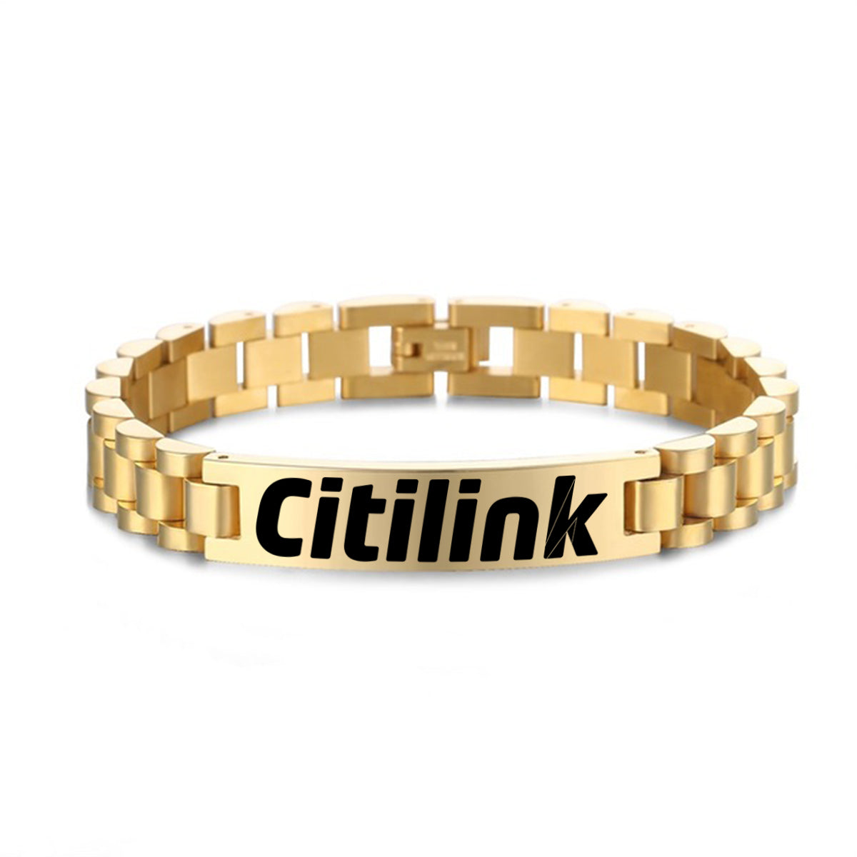Citilink Airlines Designed Stainless Steel Chain Bracelets