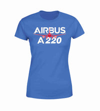 Thumbnail for Amazing Airbus A220 Designed Women T-Shirts
