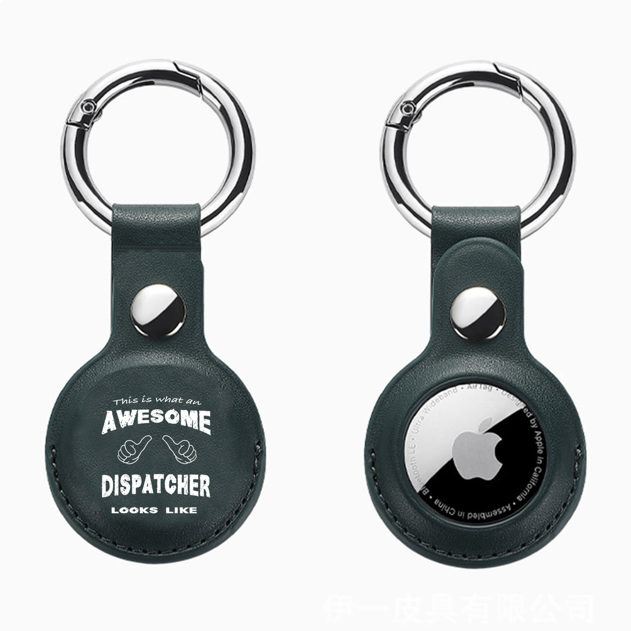 Dispatcher Design Airtags Leather Cases
