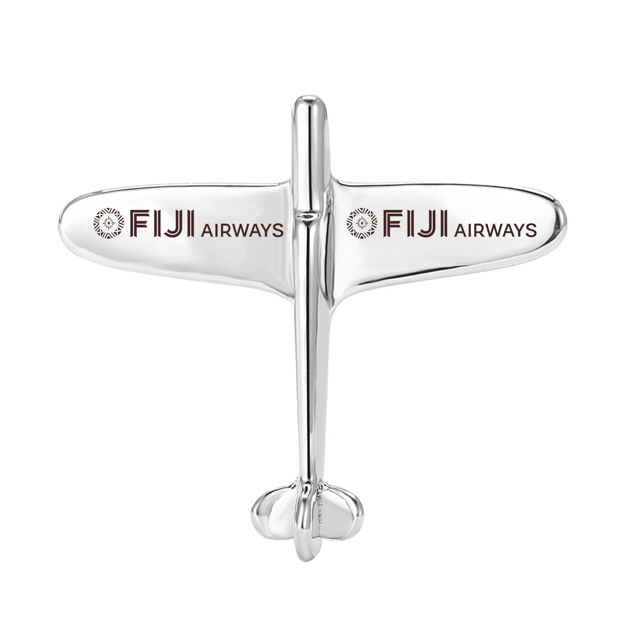 Fiji Airways Airlines Designed Airplane Shape Brooches