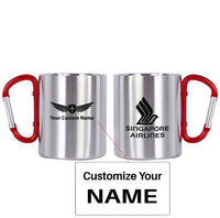 Thumbnail for Singapore Airlines (2) Designed Stainless Steel Outdoors Mugs